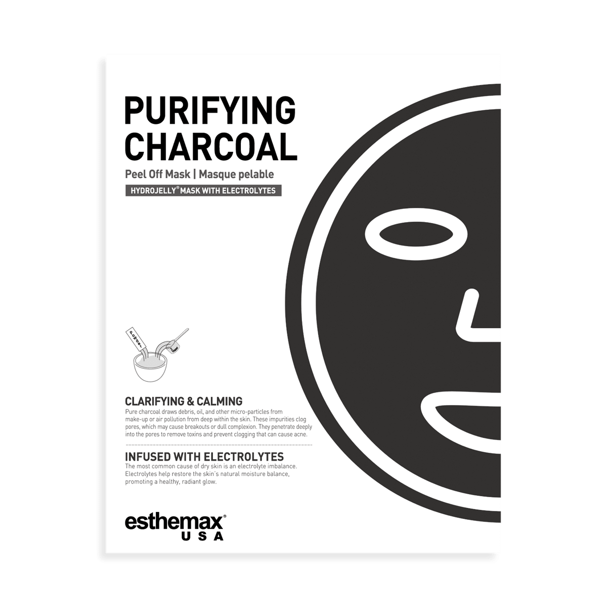 Purifying Charcoal Hydrojelly® Mask - Allure Aesthetics