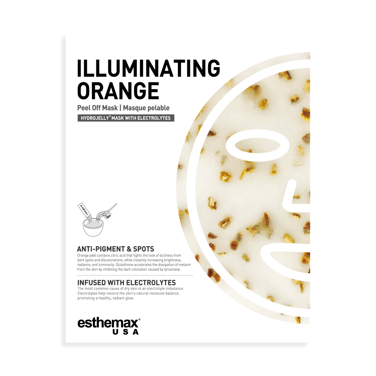 Illuminating Orange Hydrojelly® Mask - Allure Aesthetics
